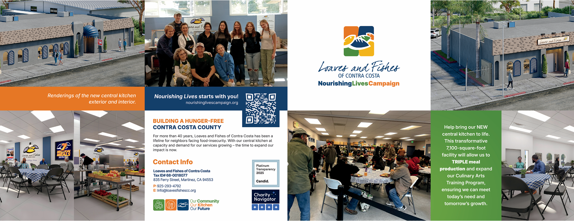 Nourishing Lives Campaign brochure preview